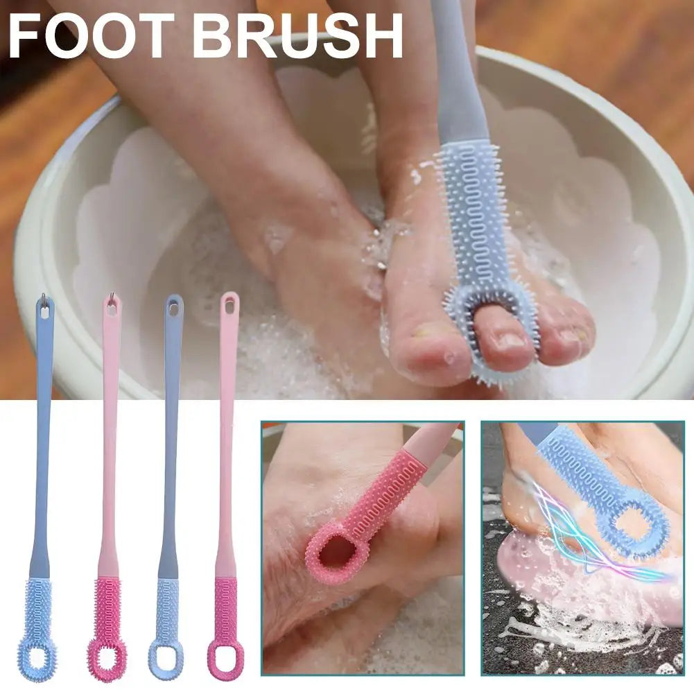 Multi-Functional Foot Scrub Brush Foot Exfoliator Itch Relief Stone Dead Skin Removal Household 