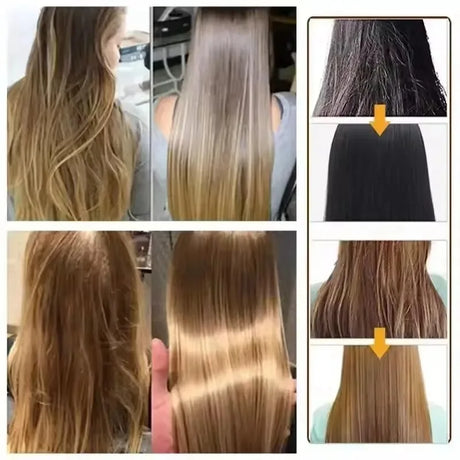 Rice Conditioner Penetrates the Hair Core, Replenishes Hair Nutrients, Repairs Damaged Cuticles, and Improves Dryness, Split Ends, Frizz, and Other Hair Damage Caused by Blow-Drying, Ironing, and Dyeing.