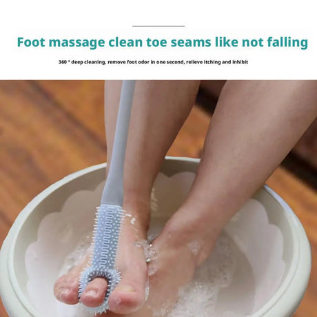 Multi-Functional Foot Scrub Brush Foot Exfoliator Itch Relief Stone Dead Skin Removal Household 