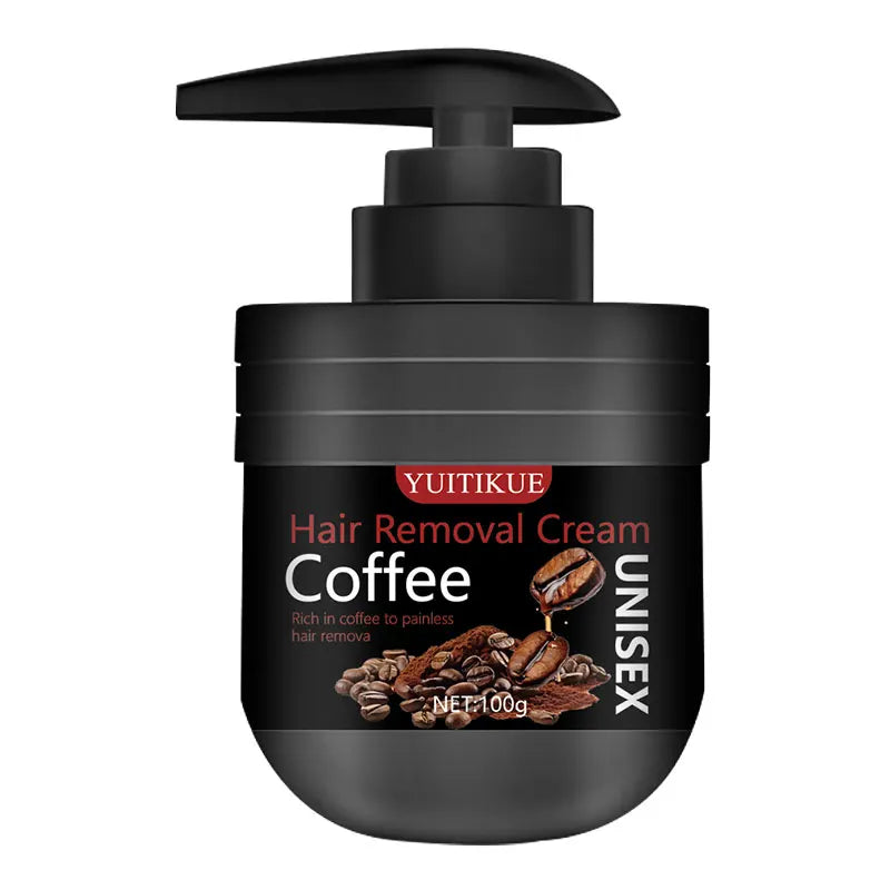 Men's Hair Removal Cream Nourishing Painless Non-Irritating Growth-Inhibiting Smooth Portable Body Hair Removal Lotion