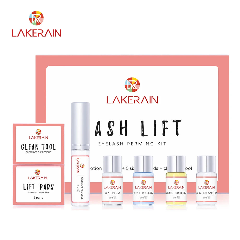 Semi-Permanent Lash Lift Kit Professional Eyelash Lifting Lamination Set Beauty Treatment Salon Home DIY Eyelashes Makeup Tools