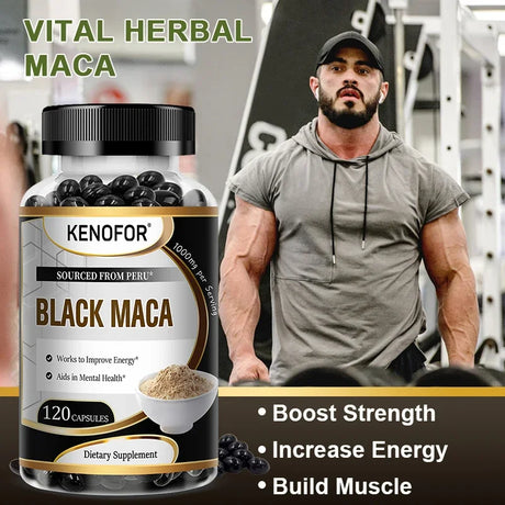 Best Maca for Men and Women Relieves Fatigue Anxiety, Increases Vitality, Improves Stamina and Immunity