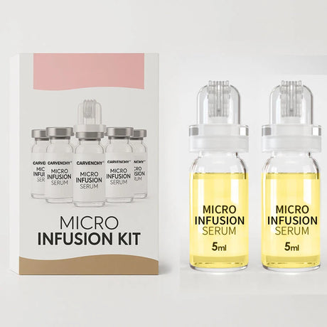 Korean Micro Molecule Anti-Aging Serum Kit Collagen Hyaluronic Acid Anti-Wrinkle Firming Pore Minimizing & Hydrating Daily Care