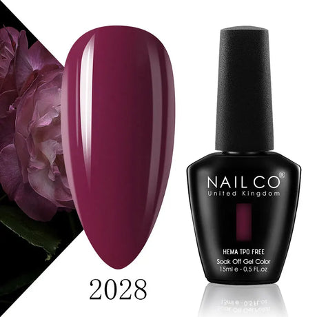 NAILCO 15ml HEMA FREE TPO FREE Top Base Coat Nail Gel Polish Supplies Vernis Semi Permanent Nail Art Manicure Gel Ongle UV Nails