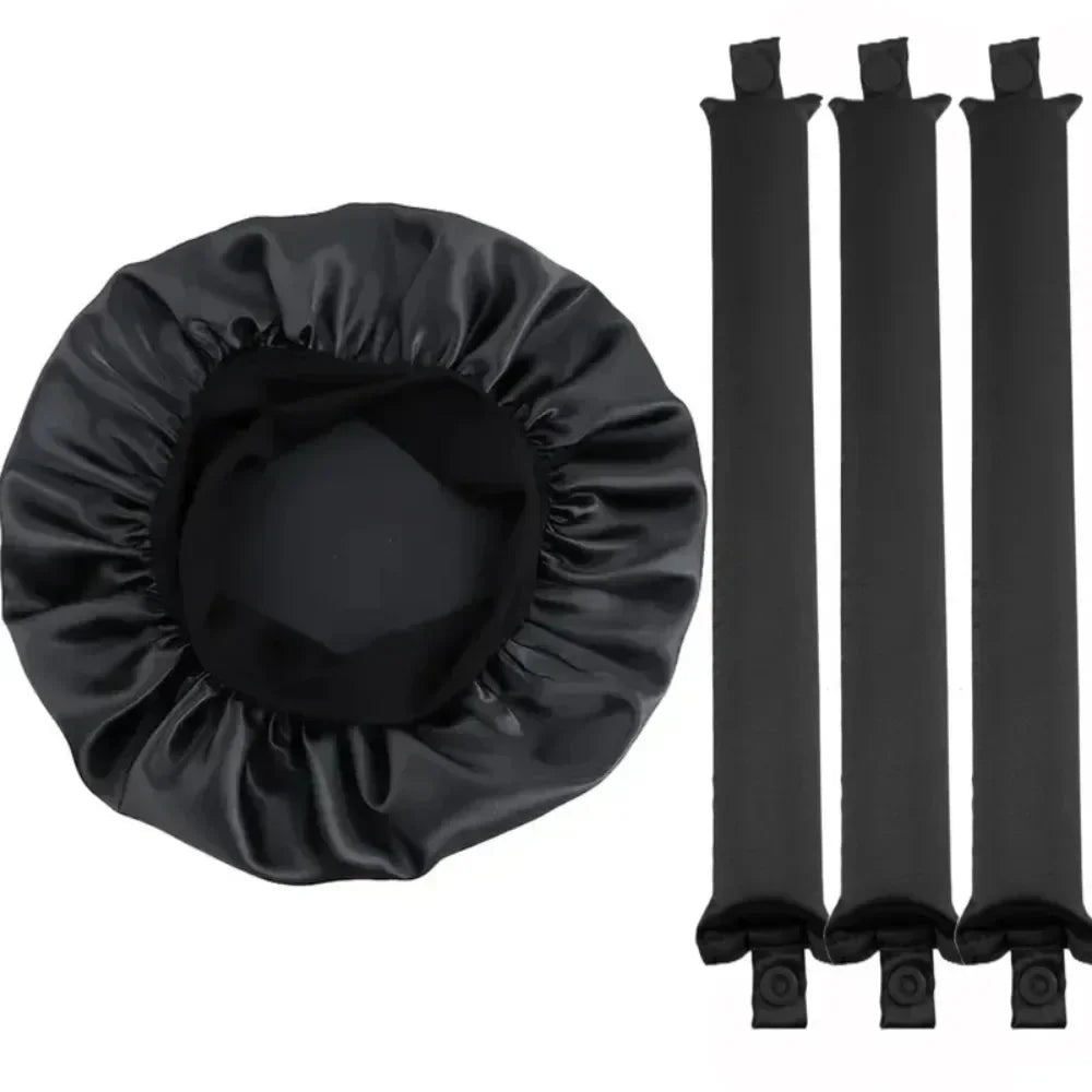 Heatless Curling Rod Headband No Heat Hair Rollers Sleeping Soft Flex Rod for Overnight Curls All Hair Types Styling Tools