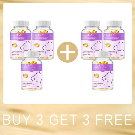 Breast Augmentation Oil Capsules to Increase Buttocks and Breasts Vitamin E in Oil Lift up Chest Tightening Breast Firming Oil