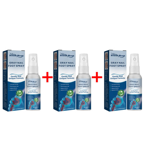 South Moon Foot Spray Anti Smell Remove Toenail Fungal Paronychia Onychomycosis Care Deodorant Antiperspirant Nail Repair Spray
