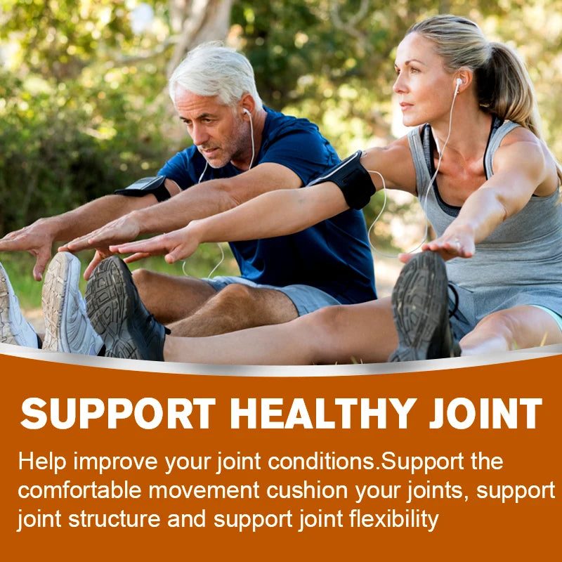 Glucosamine Chondroitin MSM - Joint Support Supplement for Men and Women - Relieve Joint Discomfort, 30/60/120 Capsules, NON-GMO
