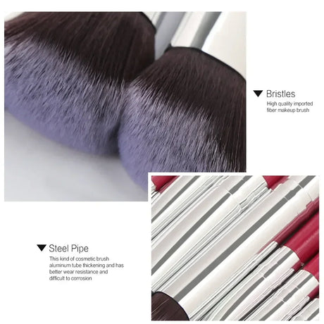 3/13/22pcs Professional Makeup Brushes Tools Set Make Up Brush Tools Kits for Eyeshadow Eyeliner Cosmetics Brushes Maquiagem