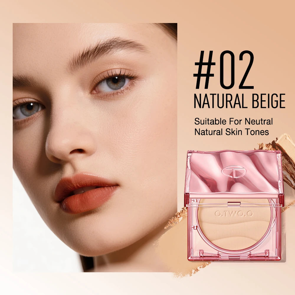 2in1 Setting Sun Protection Weightless Matte Powder Long Lasting High Concealer Power Waterproof Oil Free Compact