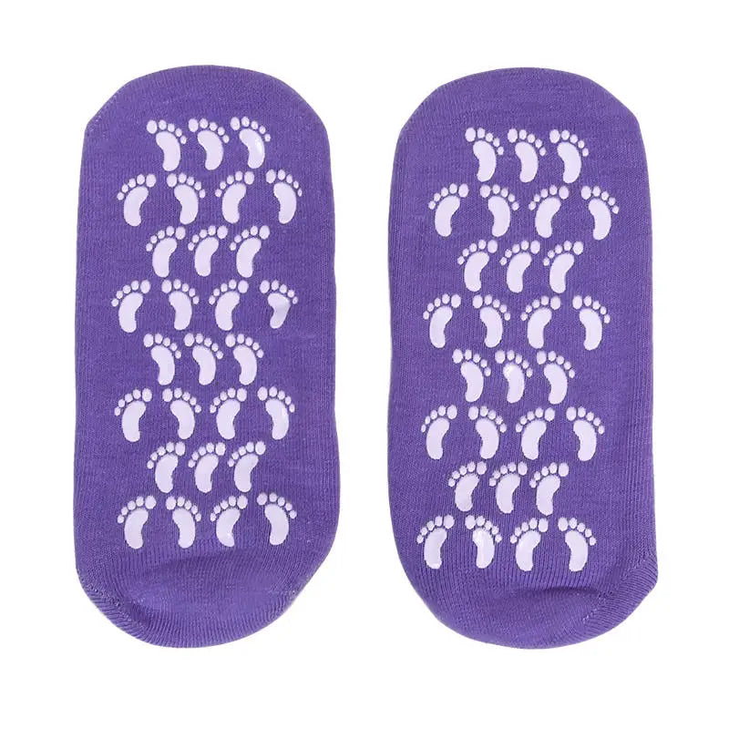 Reusable Silicone Moisturizing Mask Socks Exfoliating Anti Crack Protective Gloves Dry Dead Skin Remover Tools Hand Foot Care