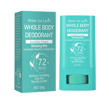 Whole Body DeodorantInvisible Cream Stick Deodorizing Fast Drying Retain Scent Refreshing Body Wrist Odor Anti Sweat Creams for