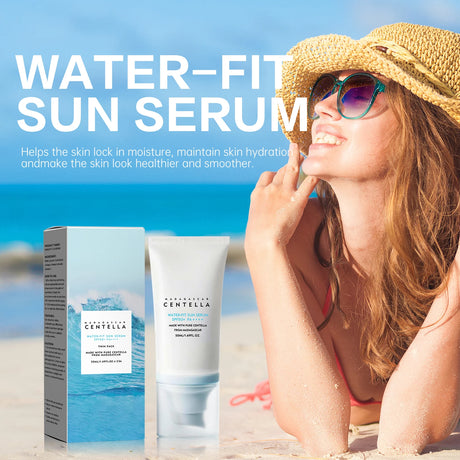 Facial Sunscreen 50+Solar Sunscreen Moisturizing and Moisturizing to Resist UV Radiation and Delay Photoaging