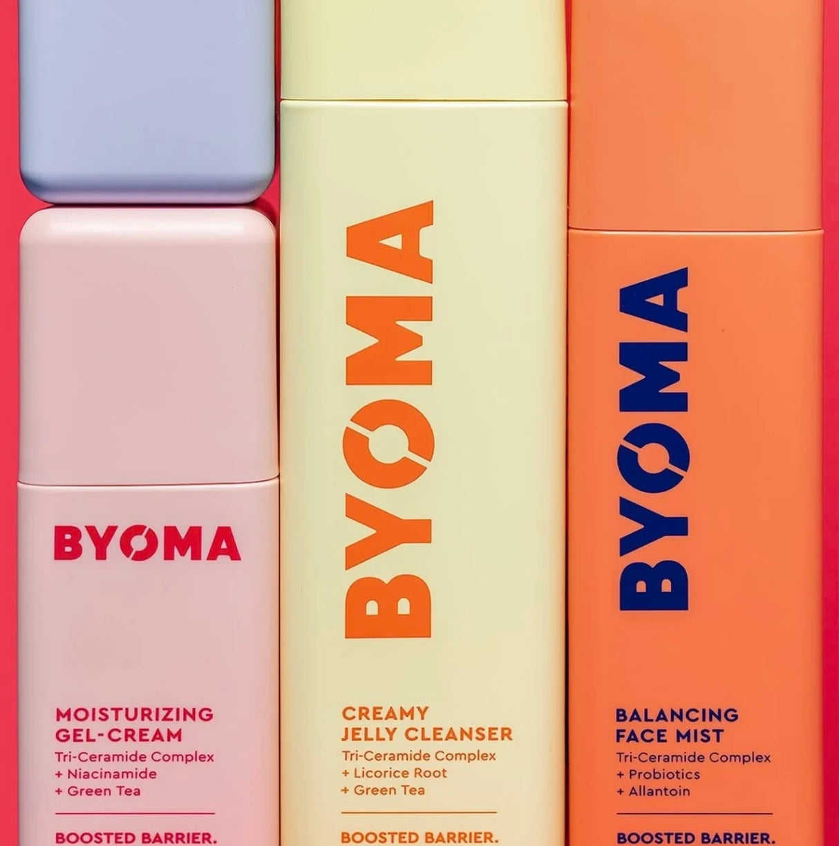 Original Boost Barrier Gentle Better Essence Skincare BYOMA Phyto-Mucin Glow Serum Hydrating Recover Oil Moisturizing Gel-Cream