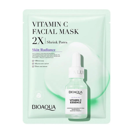 20pcs BIOAQUA Centella Collagen Face Mask Moisturizing Refreshing Sheet Masks Hyaluronic Acid Facial Mask Skin Care Products