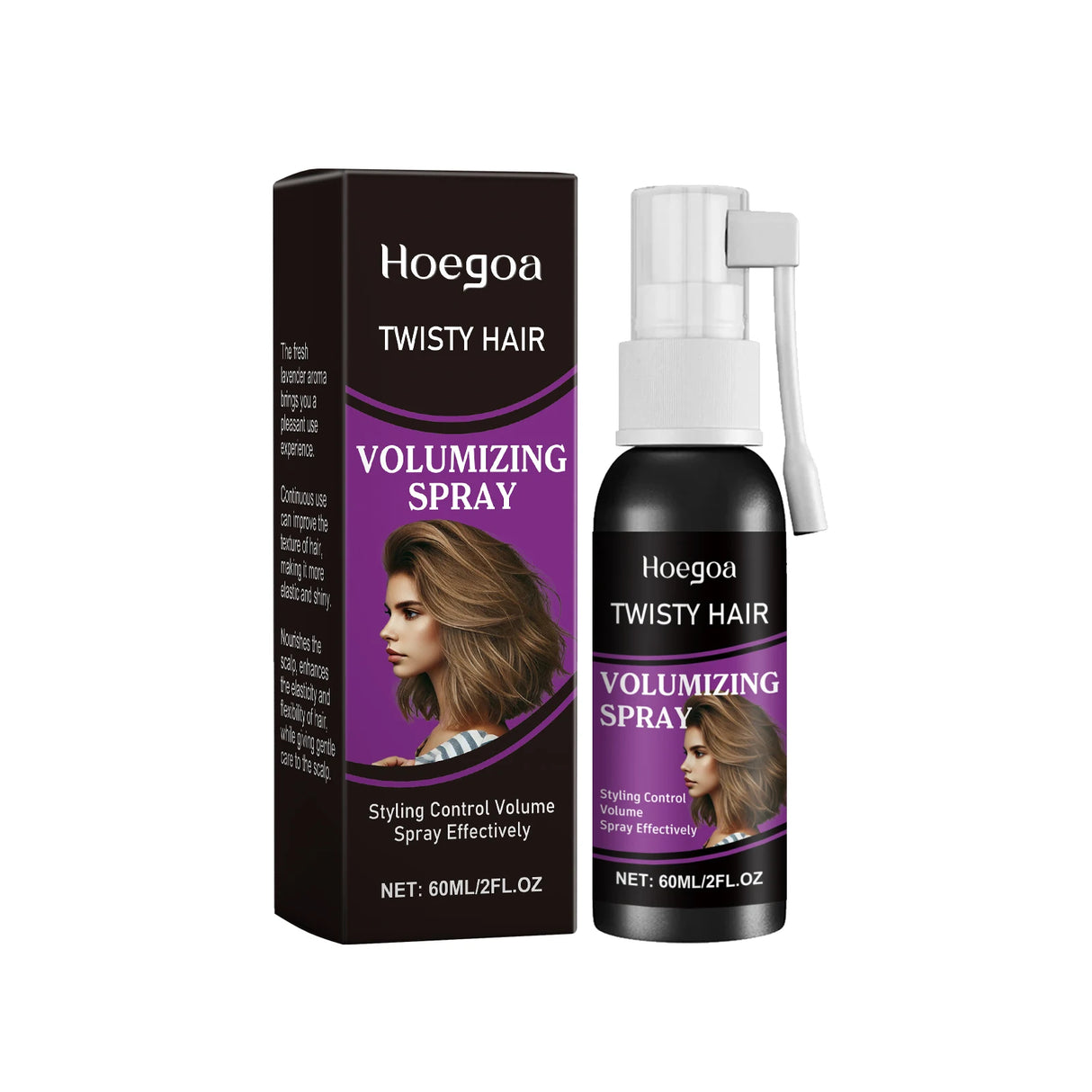 Fluffy Volumizing Hair Spray Non-greasy Quick-Drying Wash Free Increase Volume Styling Modeling Hairdressing Hair Shaping Spray