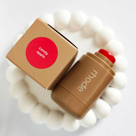 Popular Cosmetics Brand Rhode Pocket Blusher Stick Smooth Easy Apply Portable Lip Cheek Dual-use Rouge Cream Makeup Bubble Bag