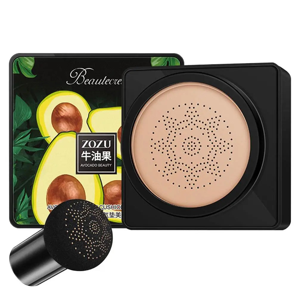 Air Cushion CC Cream Avocado CC Cream Foundation Long Lasting Matte Concealer Moisturizing BB Cream Makeup For Women & Girls