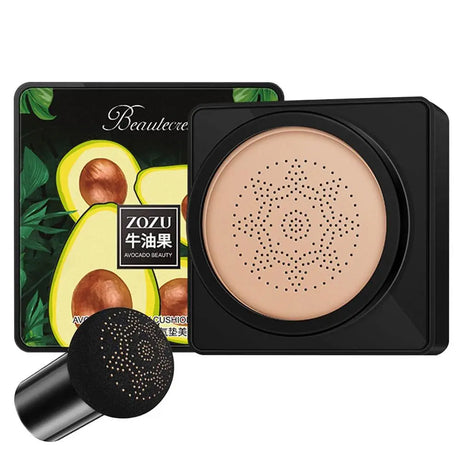 Air Cushion CC Cream Avocado CC Cream Foundation Long Lasting Matte Concealer Moisturizing BB Cream Makeup For Women & Girls