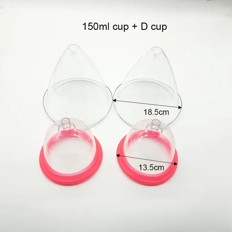 Electric Chest Massage Machine Vacuum Suction Breast Enlargement Device Buttock Firm Lifting Cupping Butt Enhancer Pump Cup