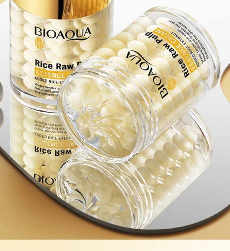 BIOAQUA White Rice Raw Pulp Face Cream Facial Moisturizing Brightening Firming Hydrating Day Creams Facial Cream Face Skin Care