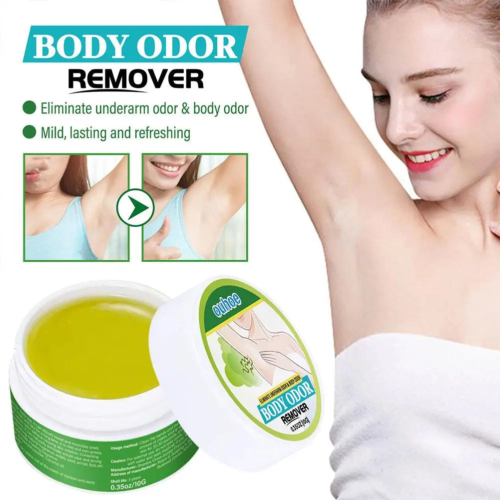 Armpit Odor Removal Cream Underarm Bad Smell Removal For Man And Woman Body Refreshing Lasting Aroma Skin Care Cream