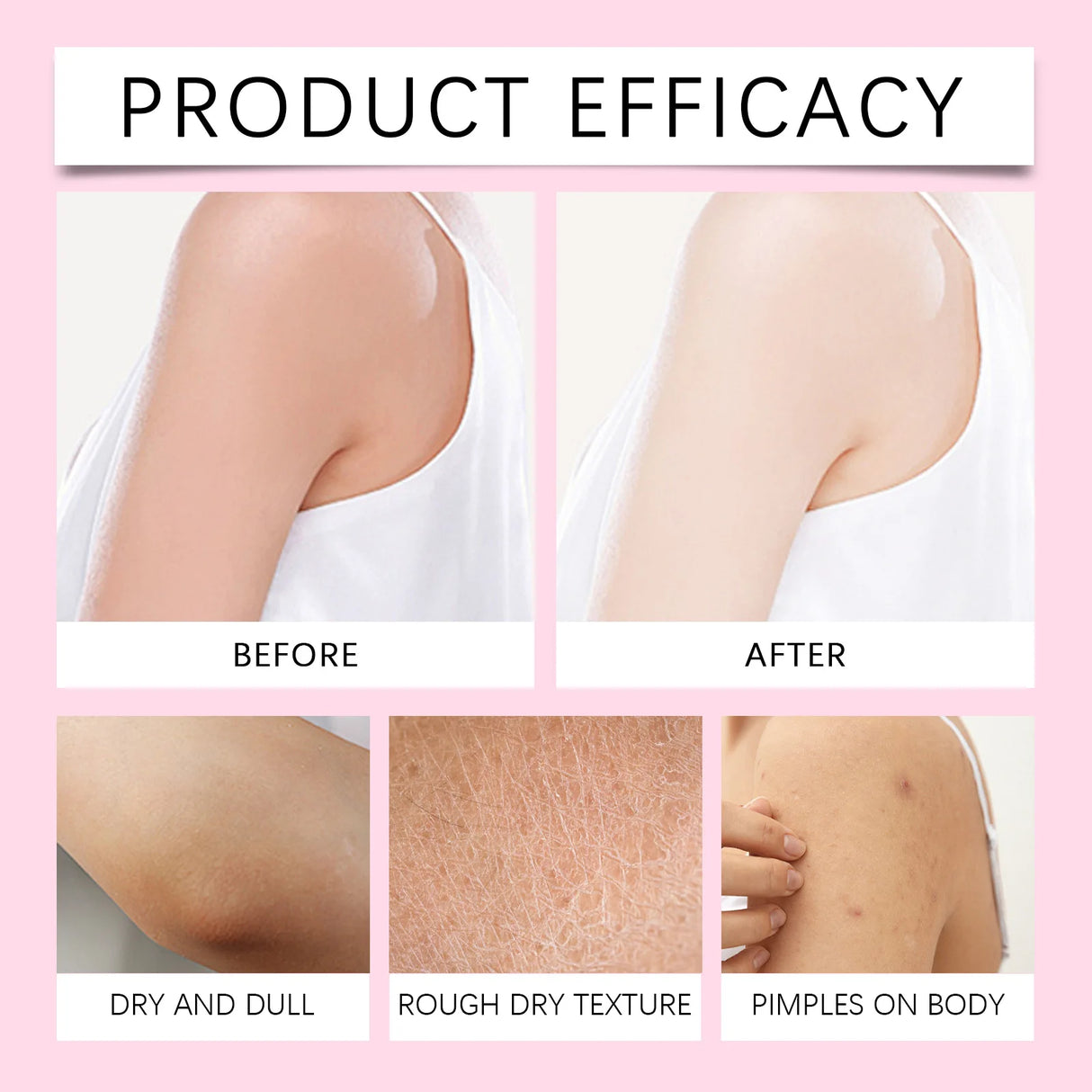 Glutathione Niacinamide Body Lotion Skin Brightening Hydrate Revitalize Even Skin Tone Whitening Face Bleaching Lightening Care