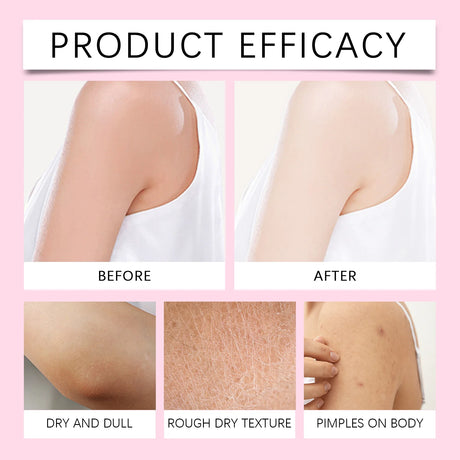 Glutathione Niacinamide Body Lotion Skin Brightening Hydrate Revitalize Even Skin Tone Whitening Face Bleaching Lightening Care
