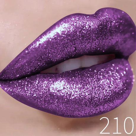 1PC Glitter Lip Gloss Long Lasting Waterproof Metallic Liquid Lipstick Pearl Shining High Pigment Lip Tint Korean Makeup Gifts
