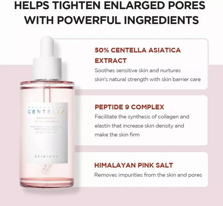 SKIN1004 Madagascar Centella Poremizing Skincare Set Korean Cosmetics Toner Ampoule Gel Cream Face Wash Cleanser Pore Beauty Kit