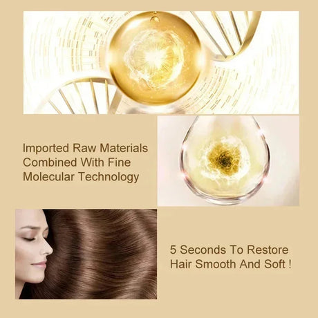 120ml Keratine Magical Hair Mask Protein Straighten Repair Dry Frizzy Damaged Cream Pro Soft Smooth Shiny Deep Moisturizing Care