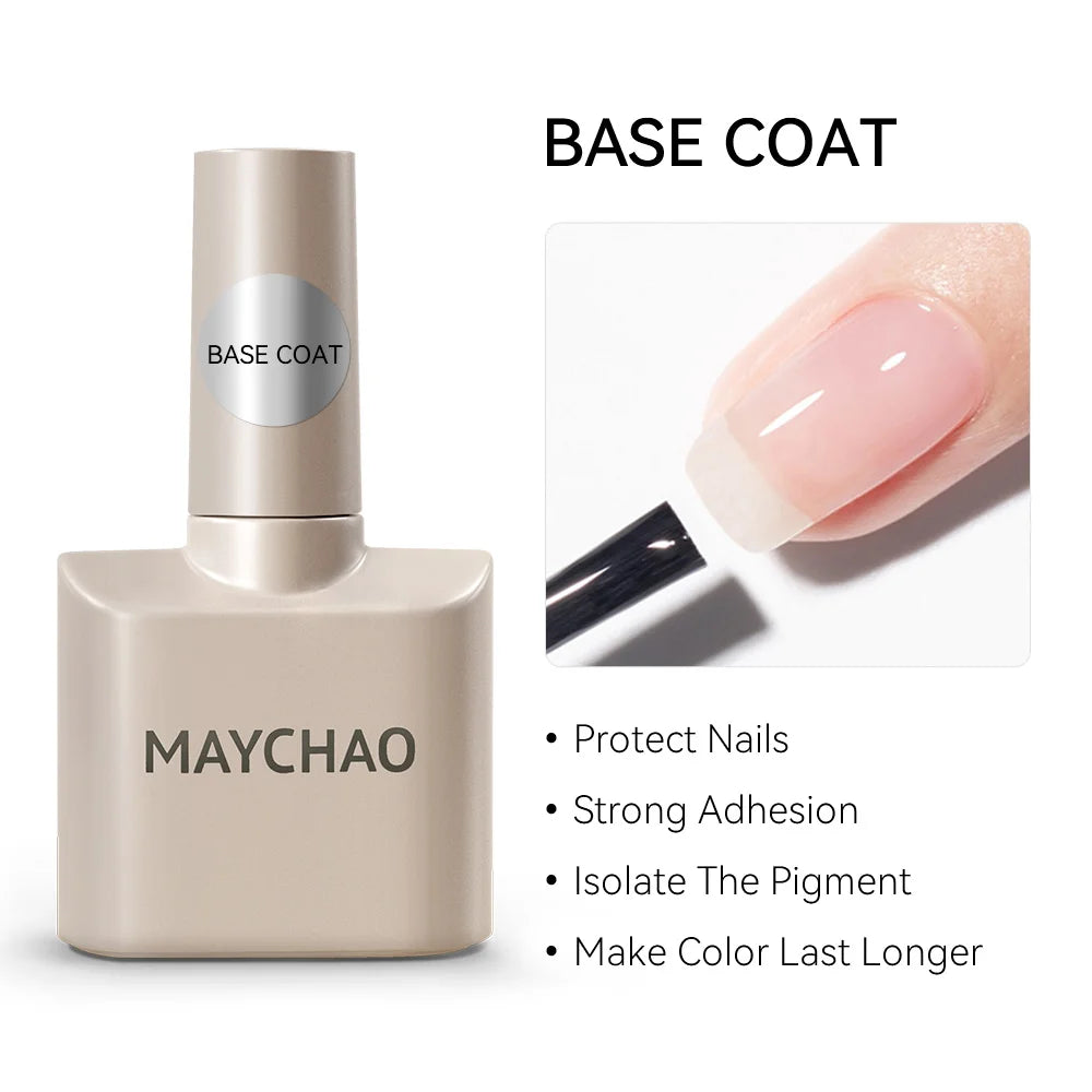 MAYCHAO Cat Eye Magnetic Gel Nail Polish Glitter Effect Semi Permanent Soak Off UV Gel Varnish Manicure For Nail Art