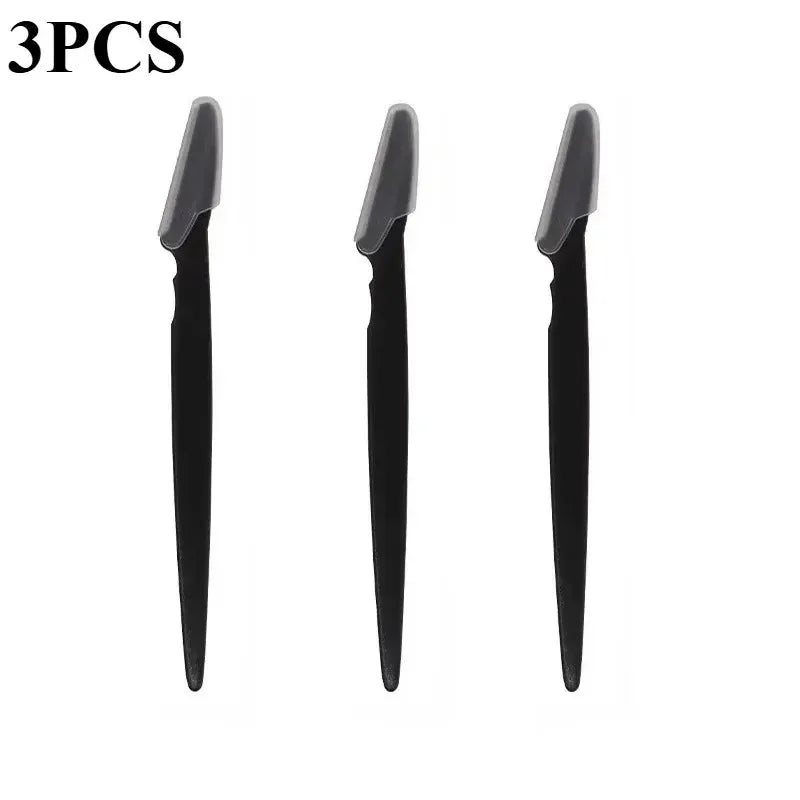 3/30/40Pcs Body Hair Removal Shaver Blades Eyebrows Shaping Knife Eyebrow Trimmer Makeup Beauty Tools Safe Eye Brow Razor Face