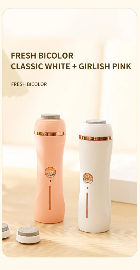HOMEFISH Electric Foot Grinder Automatic Foot Callus Rubbing Pedicure Dead Skin Callus Remover for Foot Beauty Machine