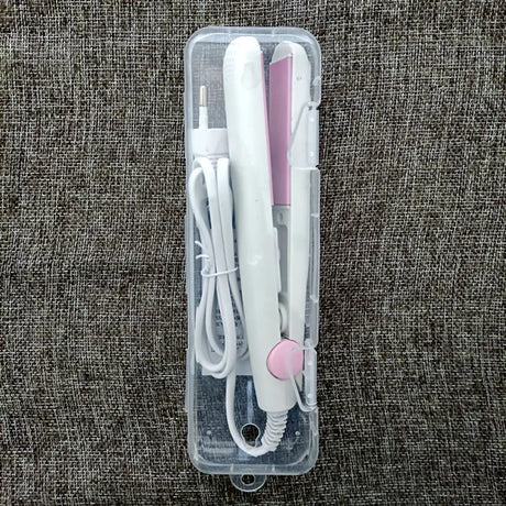 New Curling Iron Mini Hair Straightener Iron Ceramic Straightening Styling Tools Hair Curler Flat Iron Beard Straightener