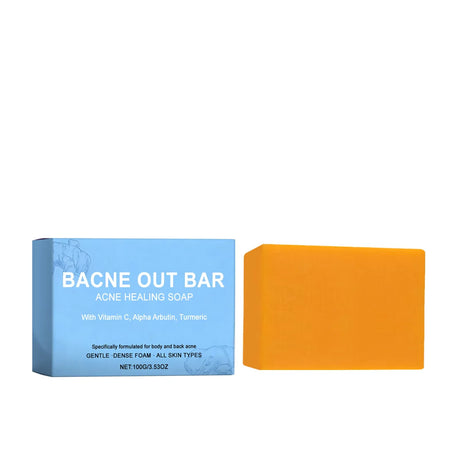 Turmeric Body Cleansing Soap Keep Brightening Improve Odor Deeply Nourish Reduce Dark Acne Removal Care Soaps For Women Man 100g