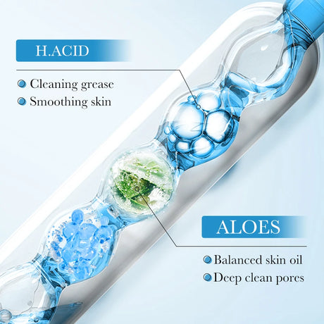 Facial Cleanser Face Wash Foam Face Massasge Facial Hydrating Moisturizing Skin Products Mossee Cleansing Care