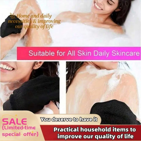 1 Piece Double Sided Hammam Scrub Mitt Magic Peeling Glove Exfoliating Tan Removal Mitt Second Pieces discount Tan Removal Mitt