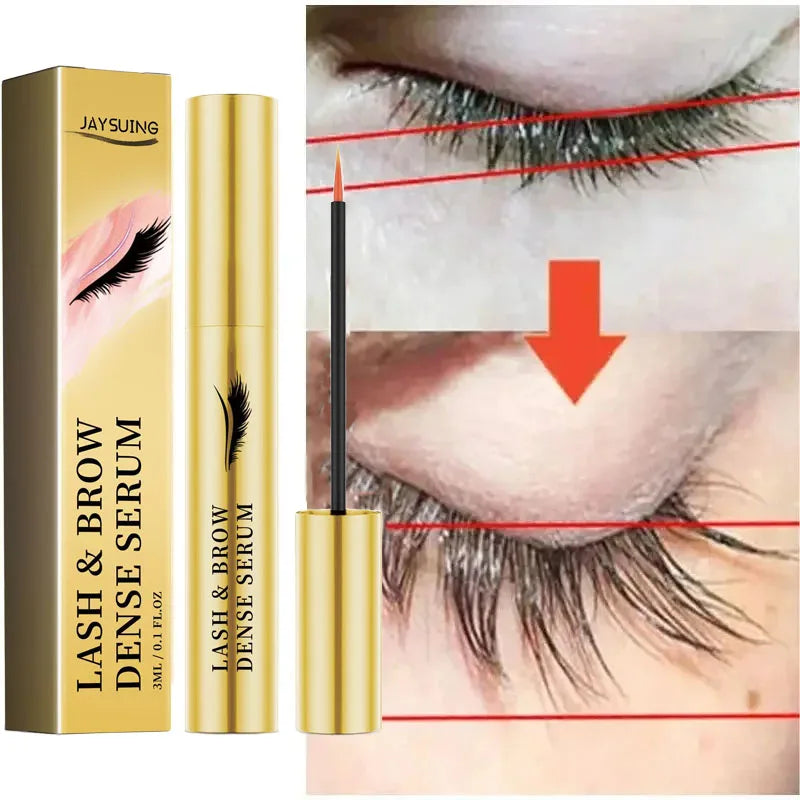 Fast Eyelash Growth Serum Natural Eyelashes Enhancer Longer Thicker Eyebrows Lift Essence Fuller Lashes Eye Care Korean Cosmetic