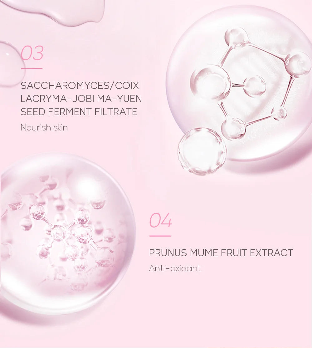 Japanese Cherry Blossom or Vitamin C Facial Cleanser Skin Cleansing Moisturizing Blackhead Remove Skincare Face Wash Foam Face
