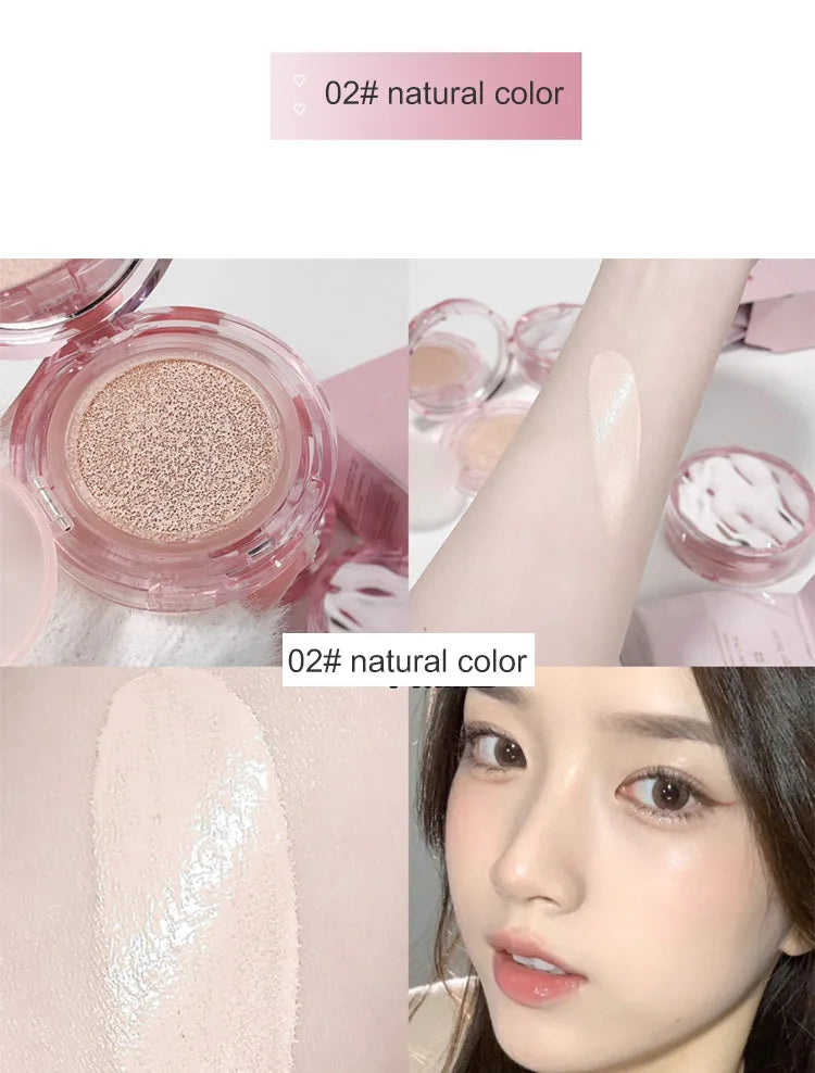 Cushion Foundation with Free Refill Moisturizing Long-lasting GEGE BAER Oil Control Version Refreshing Version Cushion BB Cream