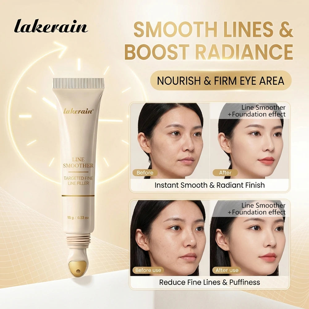 Smooth Fine Line Primer Soften Fine Lines Pores Natural Matte Finish Improve Dull Skin Deeply Hydration Silky Lightweight Primer