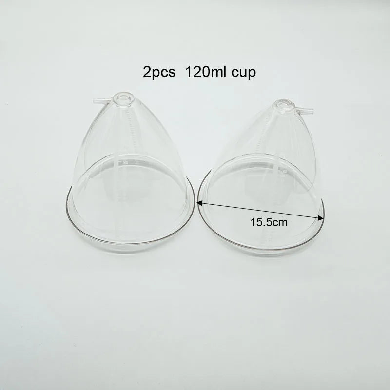 Electric Chest Massage Machine Vacuum Suction Breast Enlargement Device Buttock Firm Lifting Cupping Butt Enhancer Pump Cup