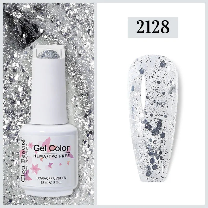 Clou Beaute Gel Nail Polish Neon Brown Royal Blue Red Green Pastal Nude Nail Art Varnishes Gel Lacquer HEMA/TPO FREE UV Gel Nail