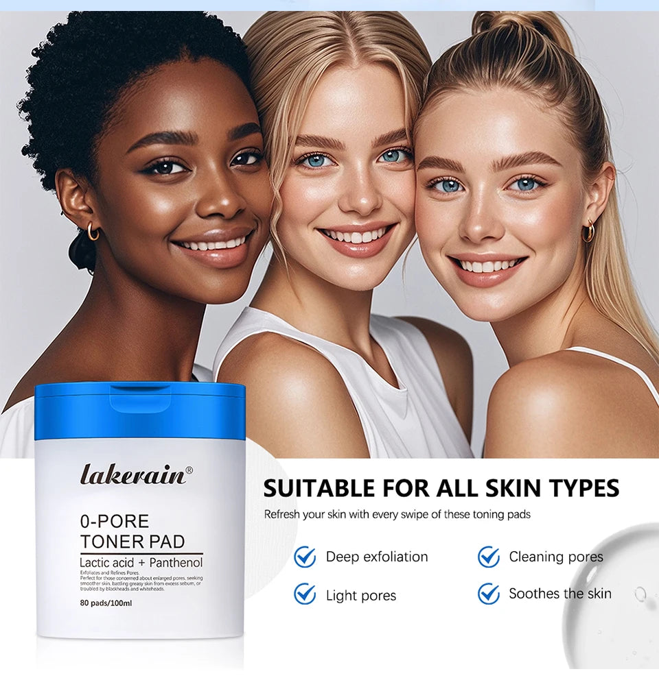Zero Pore Toner Pads Control Oil Reduce Sebum Exfoliate Deep Clean Refines Pores Antioxidant Skincare Treatment skincare korean