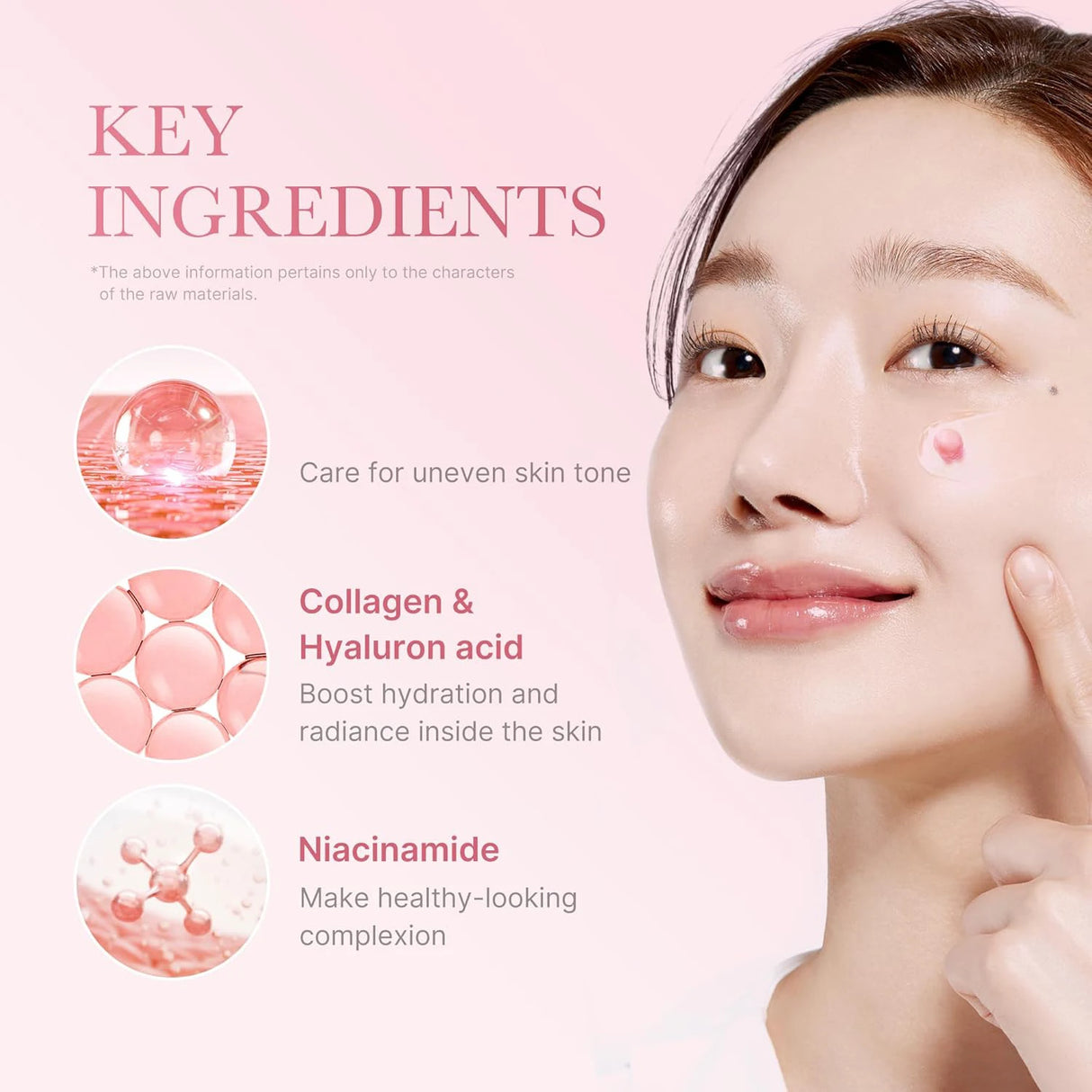 Face Moisturizer Lightweight Moisturizing Cream 5% Niacinamide for Uneven Skin Tone, Glow hydration Collagen Capsule Cream