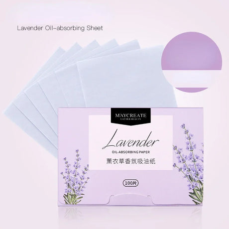 100Pcs Face Oil Blotting Paper Protable Face Wipes Facial Cleanser Oil Control Oil-absorbing Sheets Blotting Tissue Makeup Tools