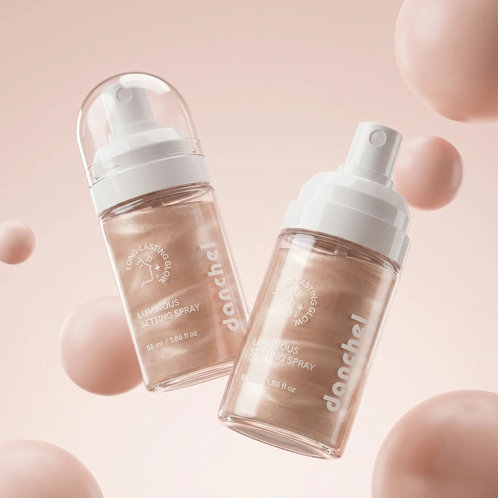 Luminous Setting Spray Smudge-resistant Quick-drying Non-sticky Long Lasting Locks Makeup Luminous Dewy Finish Setting Spray