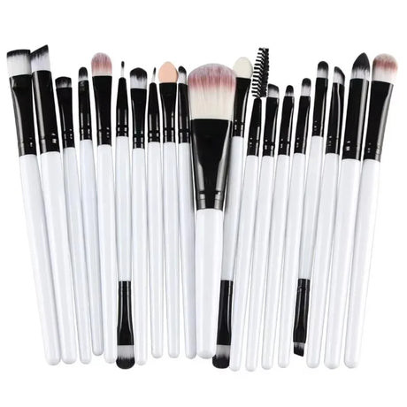 20Pcs Makeup Brush Set Beauty Makeup Concealer Brush Blush Loose Powder Brush Highlighter Foundation Eye Shadow Brush Tools