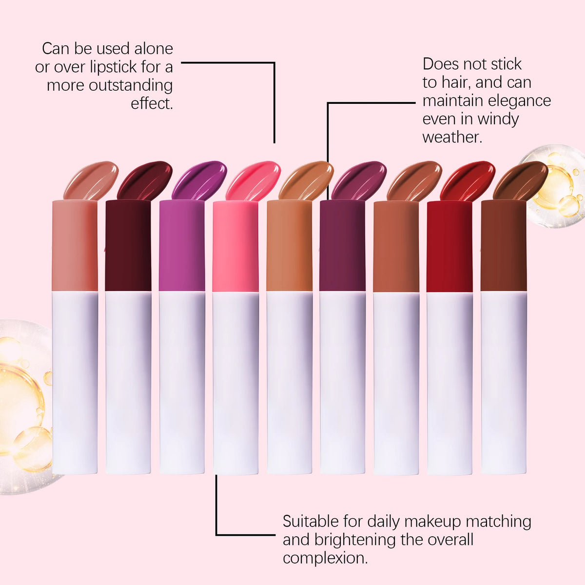 Lips Staining Mirror Lip Oil Gloss Long-Lasting Moisturizing Waterproof Non-stick Cup Makeup Lip Cosmetics Sexy Lips Plumper